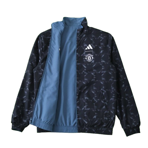 Manchester United Windbreaker Grey (Double-Sided)