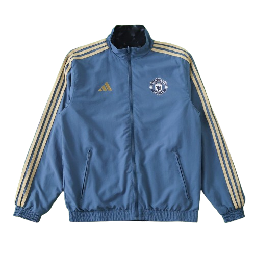 Manchester United Windbreaker Grey (Double-Sided)