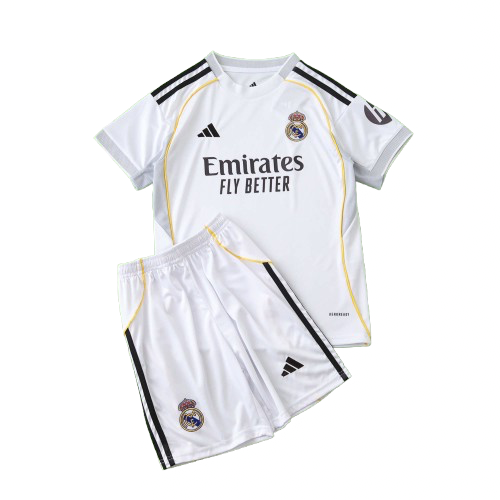 Real Madrid 25/26 YOUTH HOME FULL KIT