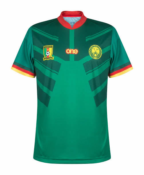 Cameroon 2022 World Cup Home Jersey