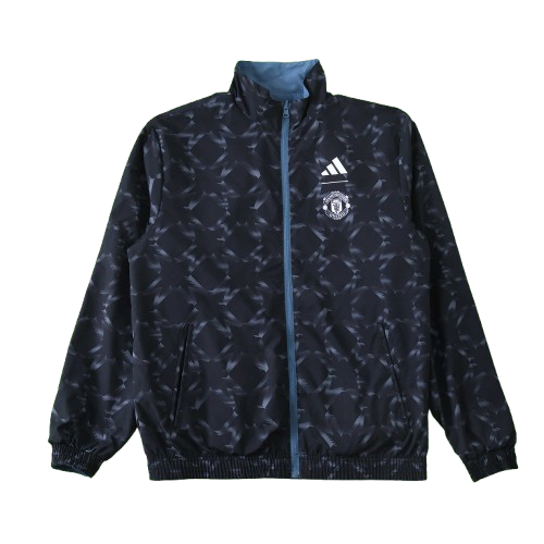 Manchester United Windbreaker Grey (Double-Sided)